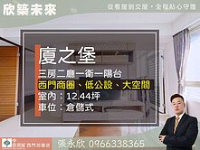 ⭐獨家⭐廈之堡三房加車位優質釋出⭐中信永欣
