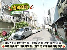 東區復興學區6米路活巷小透天/880萬.出價就談