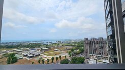會聚財的美術海 正面海景3房平車全新未住