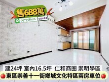 東區仁和商圈鄉城文化特區小資2房車位