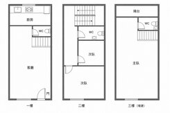 北區中國醫商圈靜巷透天❗️屋況佳拎包入住❗️
