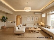 獨家專任七張超稀有一層一戶電梯三房裝潢坡平車
