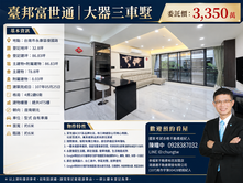 臺邦富世通｜大器三車墅 近復國商圈大面寬社區型透天