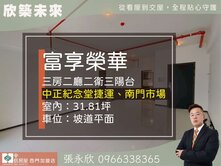 ⭐推薦⭐市大附小中正國中高樓三房加坡車⭐中信永欣