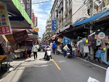 火車站旁菜市場內稀有店面