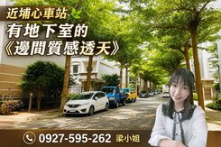 近埔心車站☘️有地下室的邊間質感透天🚘一樓雙車位