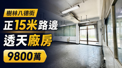 正15米路邊！樹林八德街乙工透天廠房