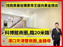 找小藍最便宜｜科博館商圈低於實登朝南帝王黃金透店