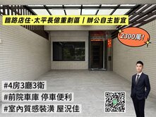 臨路店住｜太平長億重劃區．辦公自住皆宜