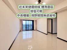 華勛商圈、體育園區、捷運綠線👉景觀三房車
