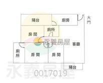 烏日高鐵特區富都心3房平車雙衛浴開窗