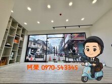 太平市場滿滿人潮｜全新屋況３層樓７米大面寬網美店面