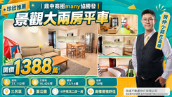 10年｜鼎中商圈many協勝發｜面公園景觀兩房平車