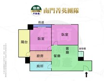 獨家✨住商珮珮✨河景站邊間兩房朝南美屋