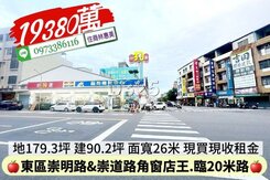 東區崇明路&amp;崇道路△窗店王稀有釋出/住商林惠美