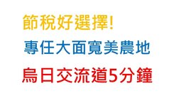 台中烏日大面寬農地*