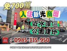 💎💎近新光商圈水萍塭公園建地💎💎
