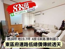 東區府連路低總價傳統透天/住商林惠美