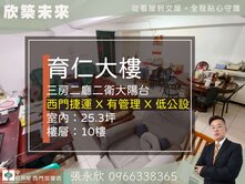 ⭐推薦⭐西門捷運低公設邊間採光高樓三房⭐中信永欣