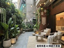 網美雜誌款!市府挑高純美式綠植庭院文青宅