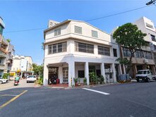 捷運中央公園站商業區面寬三角窗店住