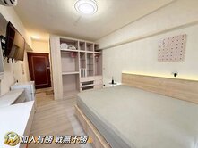 【巨城芙洛麗｜質感大套房】社區管理優‧獨立大陽台