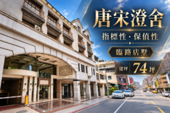 唐宋澄舍｜漢口崇德商圈｜臨路社區型店面別墅