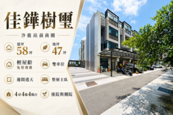 鄰近站前商圈 雙車位 大地坪 精裝美學社區透天
