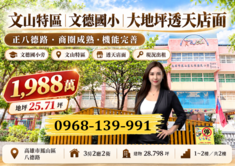 文山特區★文德國小★大地坪透天店面