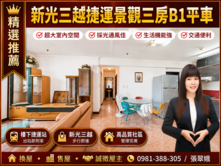 新光三越★景觀★捷運★鋼骨結構景觀★三房平車