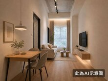 挑高一樓戶!鴻承鑄玥近公園全新未住兩房車｜小呂獨家