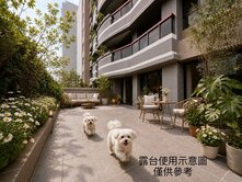單元12華太怡人無敵大露台三房平車（27坪大露台）