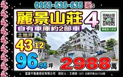 永豐路👪歐式風大別墅地43坪👪開30.8萬/坪
