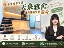 🫧小資成家首選｜天泉雅舍挑高魔術空間兩房🫧