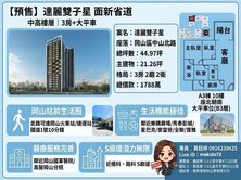 【預售】達麗雙子星面新省道｜中高樓層｜大平車
