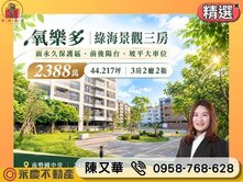 林口☀️氧樂多☀️綠海景觀三房B1車