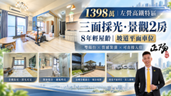 左營高鐵特區｜三面採光景觀2房｜平面車位