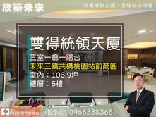 ⭐推薦⭐桃園站未來三鐵共構商圈百坪商辦⭐中信永欣