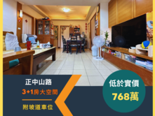 【中山市場旁】太平運動中心3+1房🔥附車位