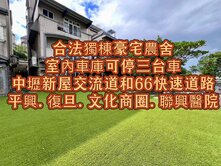 獨棟🌈近66快速.中壢新屋交流道大千山莊豪宅農舍