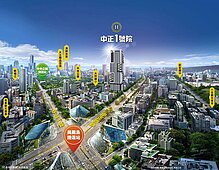 預售【中正1號院】近美麗島市議會雙捷運 高樓景觀兩