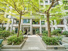 美術館綠園道一樓庭院宅+平車