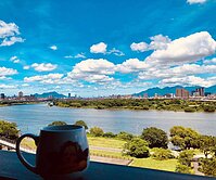 ❤️遠雄日安｜稀有河岸景大棟距2+1房❤️房仲夫妻