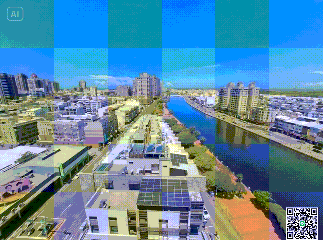 🌊安平 運河第一排無敵河景｜名師裝潢四房+平車