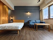 鹽埕捷運站愛河首排景觀精美大套房