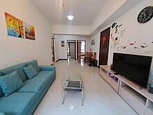  🆘美術館輕軌大兩房平面車位⬇️40萬再附家電