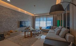 崑庭建設｜棋琴18重奏｜室內大坪數美裝潢｜三房平車
