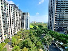 橋科雙捷運。京城森遠大3房+平車。朝南。二年屋