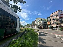 文化中心捷運｜輕軌公園首排綠意大面寬透店