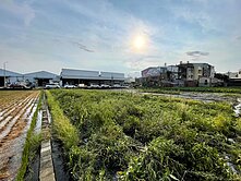 烏日區溪南路大馬路旁方正美農地